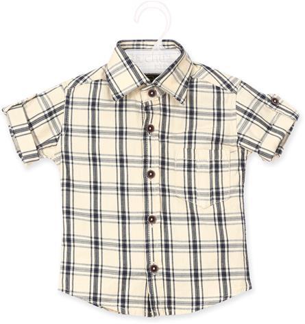 25541 Chaz Kids Boys Shirt Half Sleeve Boys Shirt