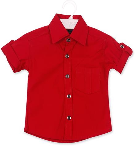 25546 Chaz Kids Boys Shirt Half Sleeve Boys Shirt